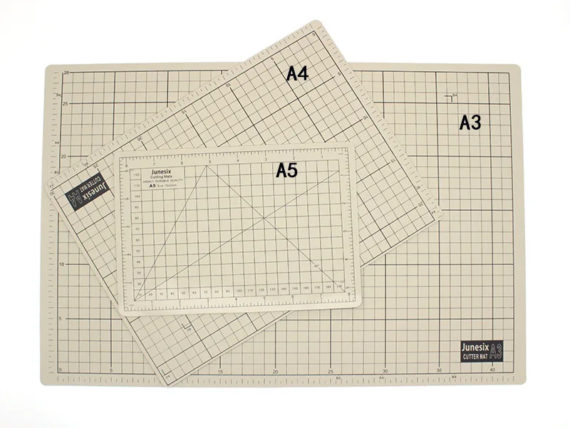 A4/A5 режущий коврик двухцветный двухсторонний коврик Diy Ручная Студенческая Модель Средний нож пластина резьба подкладка для ножа пластина разделочная доска