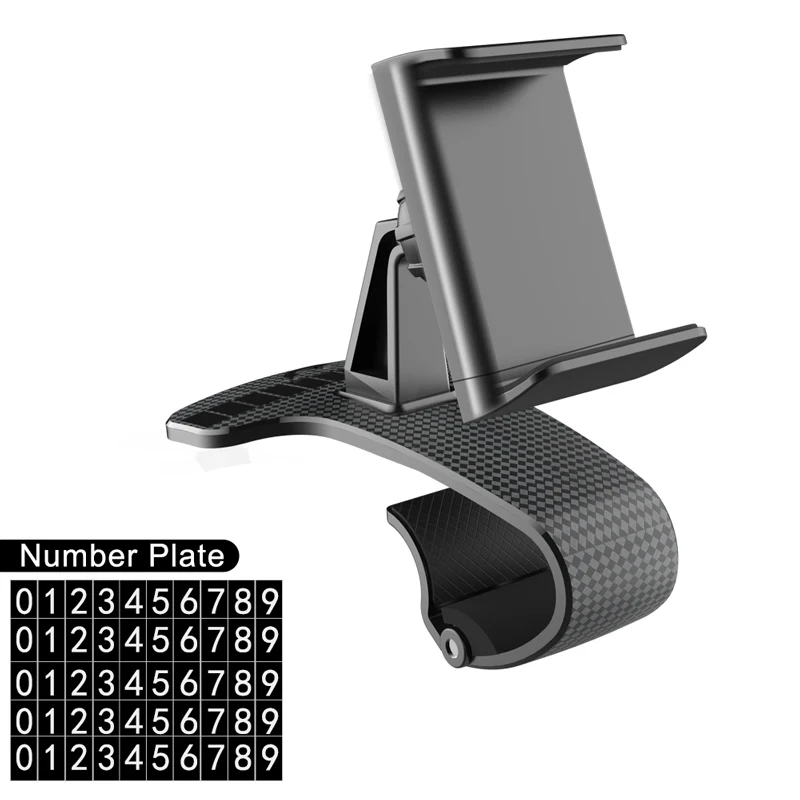 Universal Car Dashboard Phone Holder | Secure Clip Mount for Smartphones & GPS Devices
