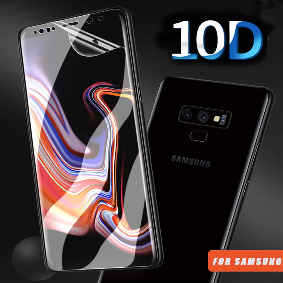Zfifimy 10D Гидрогелевая пленка для samsung Galaxy S10 S8 S9 Plus Защита экрана S10E S6 S7 EDGE soft