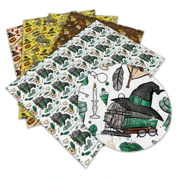 

Cartoon Printed Synthetic Faux Leather 30 cm x 136 cm DIY Accessories Synthetic Leather L050 L051 L052