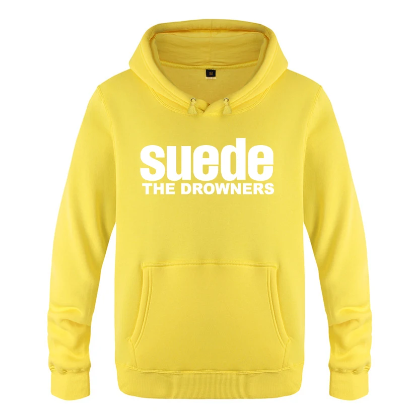 THE DROWNERS SUEDE Rock Band толстовки мужские мужские с капюшоном флисовый пуловер толстовки