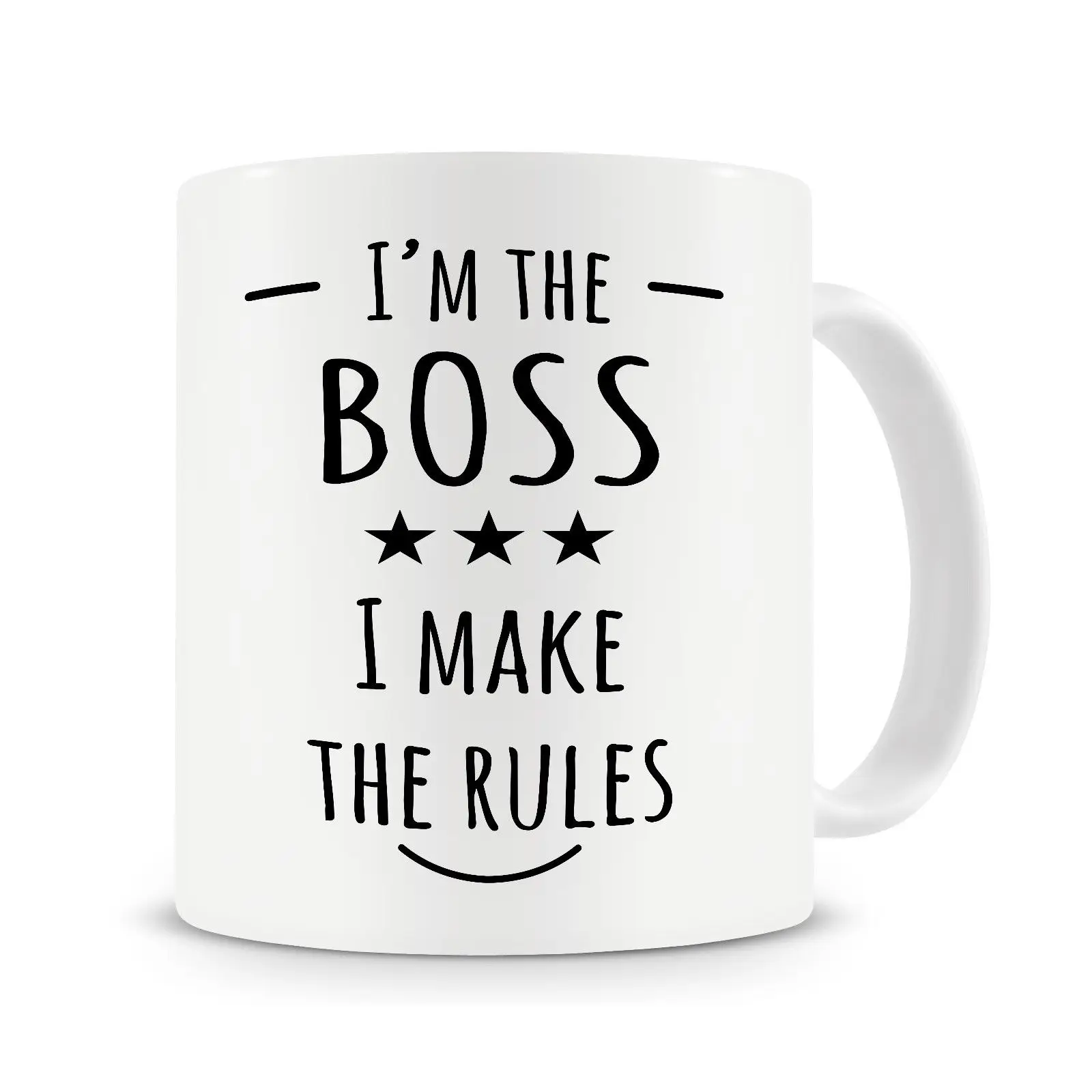 

I'm The Boss Mug,Office Gift,Boss Gift,Co-worker Gift,Funny Coffee Mug Cup with Stirring Spoon Boss Mom