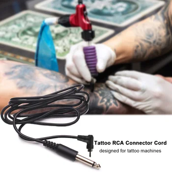 

Silicone Tattoo RCA Connector Cords Cable for Rotary Tattoo Pen Tattoo Machines Power Cord