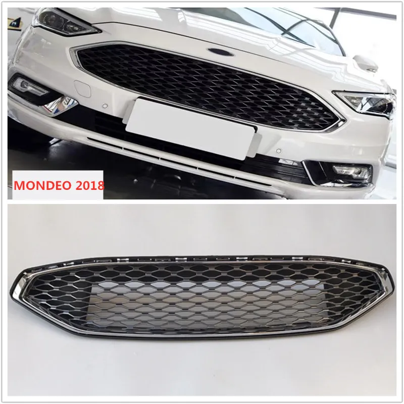 

MODIFIED AUTO MASK COVER FRONT RACING GRILLE GRILLS RAPTOR FRONT GRILL COVER FIT FOR MONDEO FUSION 2017 2018 CAR RACING GRILL