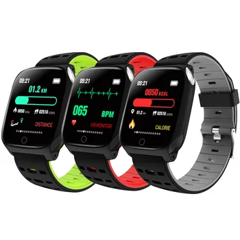 

Gosear Multifunctional Waterproof Heart Rate Blood Pressure Monitor Pedometer Sport Fitness Tracker Smart Bracelet Wristband