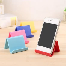Preguiçoso suporte do telefone celular suporte universal móvel suporte de mesa smartphone tablet desktop 1pc cor aleatória