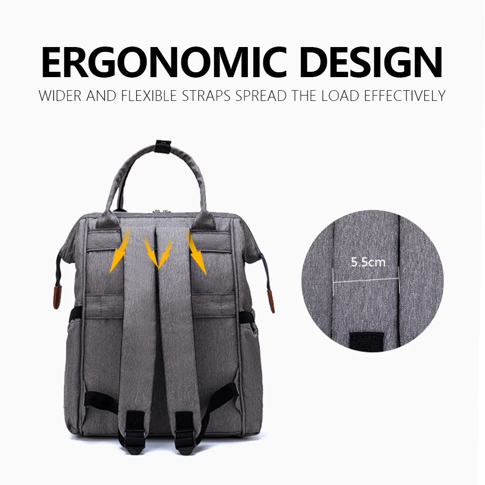 Maternity Bag Waterproof Diaper Bag Backpack for Mom Nappy Bags Large Capacity Baby Bag Travel Mummy bag Designer Nursing Bag