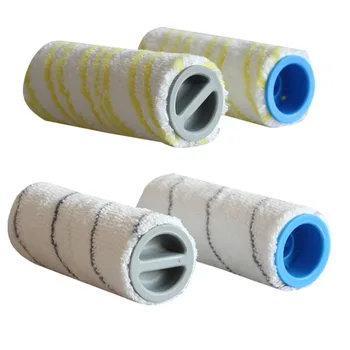 

2 Pairs Set Suitable for Karcher Fc5 Wireless Cleaning Hard Floor Mopping Machine Rolling Brush Rag Brush (Two Colors)