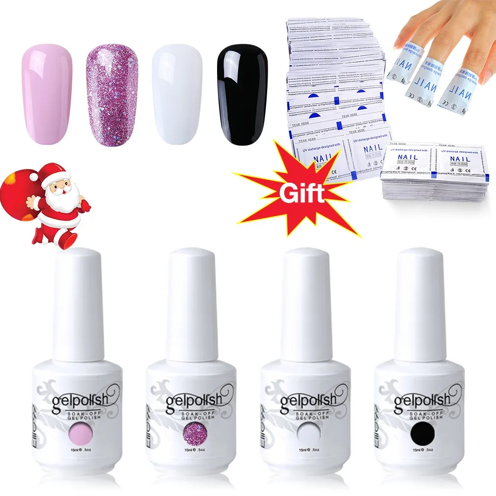 Elite99 4 шт./лот 15 мл Праймер гель лак замачиваемый УФ светодиодный ...