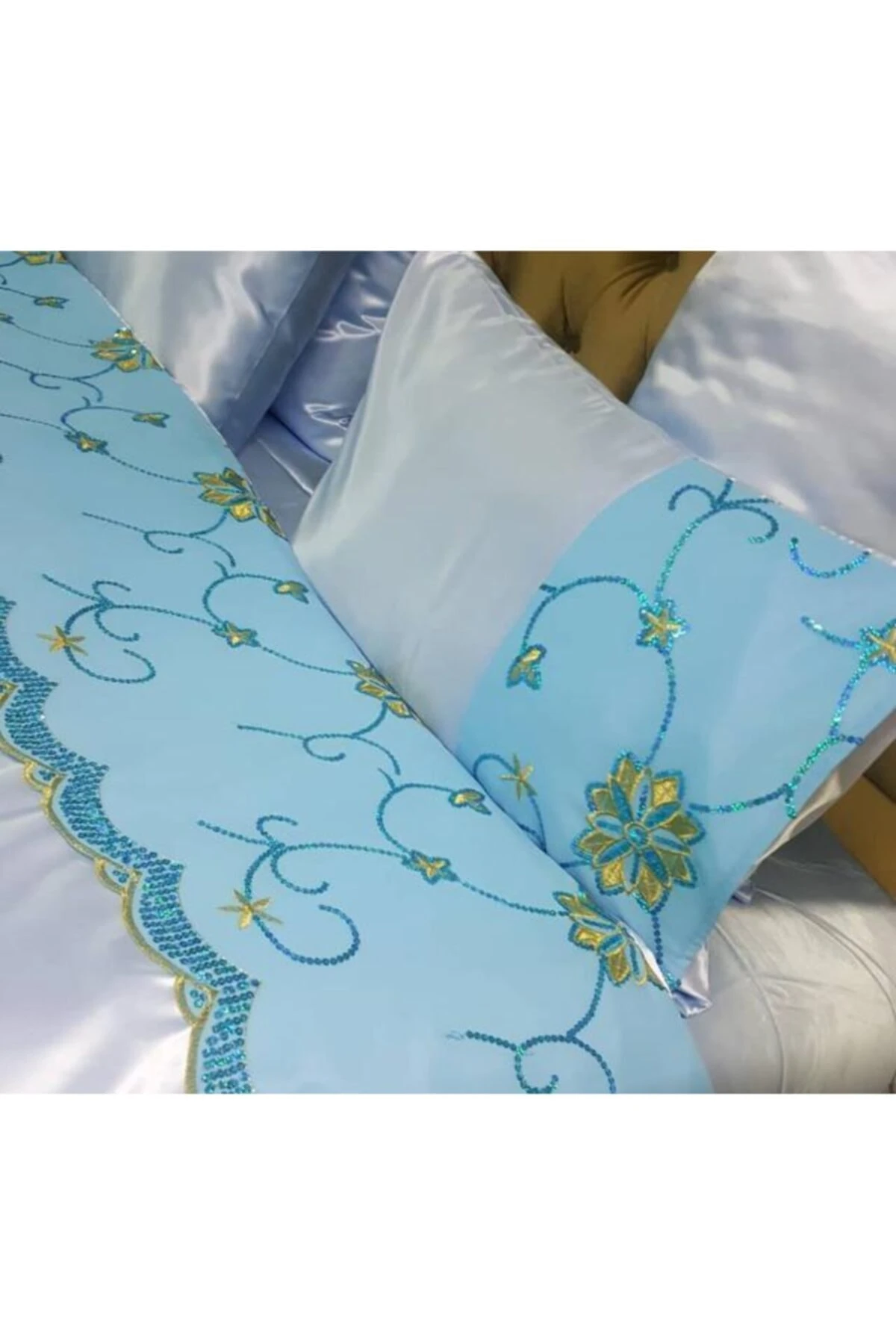 シャーリングパイクタックルベッドカバー花嫁持参金割礼セット ベッドカバー Aliexpress