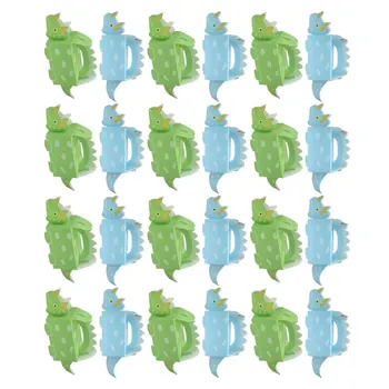 

100Pcs Dinosaur Shaped Candy Box Candy Wrapping Case Cartoon Candy Case Storage Container Assorted Color