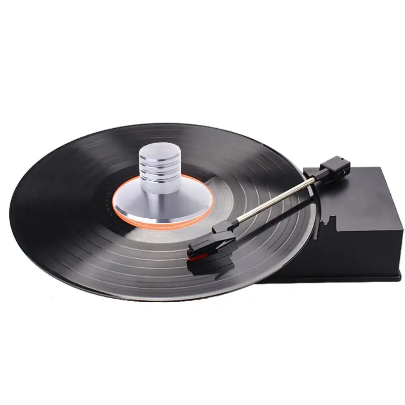 LP in vinile giradischi metallo disco peso record stabilizzatore/morsetto HiFi giradischi rame morsetto per LP vinile giradischi 