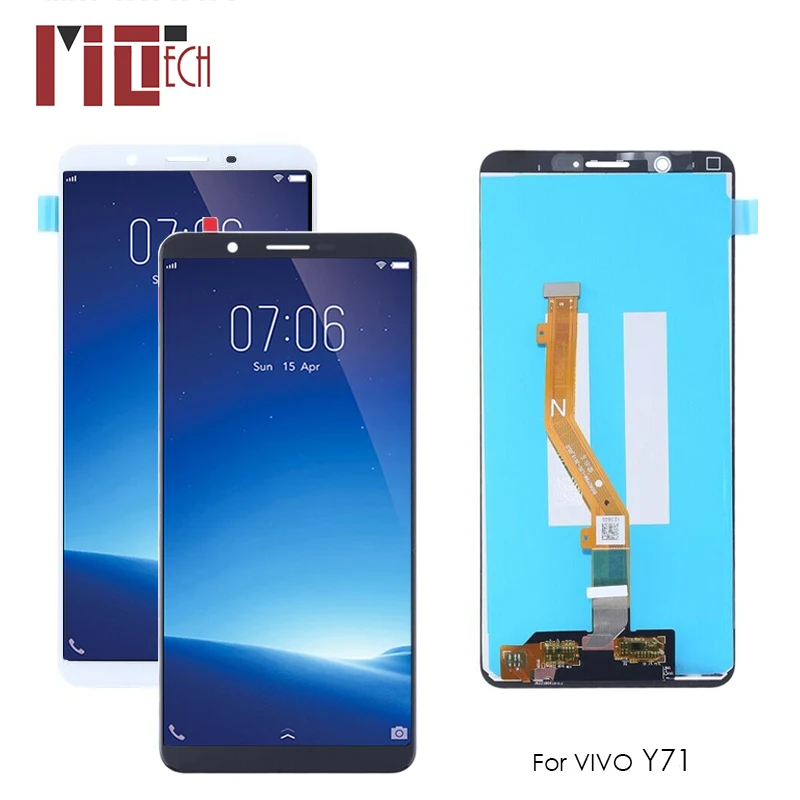 

5.99'' LCD For Vivo Y71 1724 Full LCD Display + Touch Screen Digitizer Assembly 100% Tested Black / White