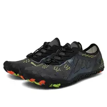 Акваобувь унисекс кроссовки обувь для плавания Водные виды спорта море пляжные шлепанцы для серфинга вверх Спортивная обувь для мужчин и женщин черный