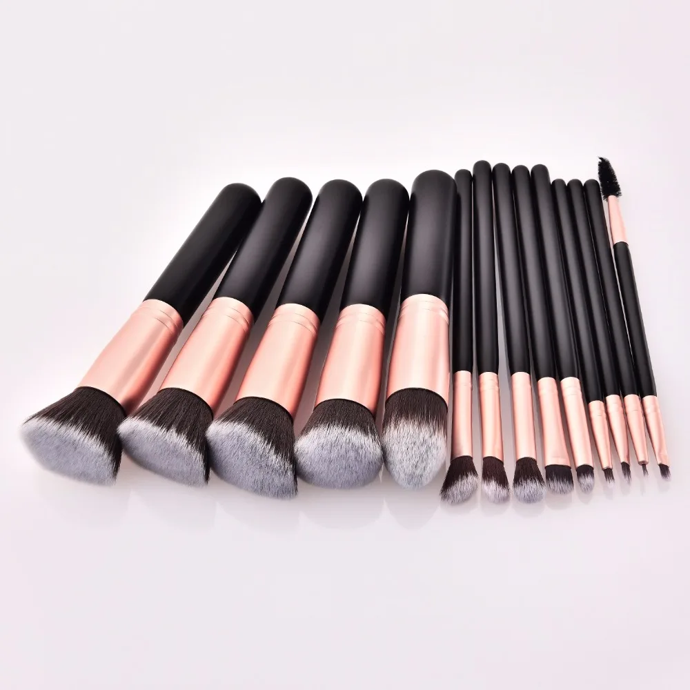 Makeup Brushes Set Eyebrow Eyeliner Foundation Brush pincel maquiagem Powder Blush Professional Facial Make Up Brush maquiagem