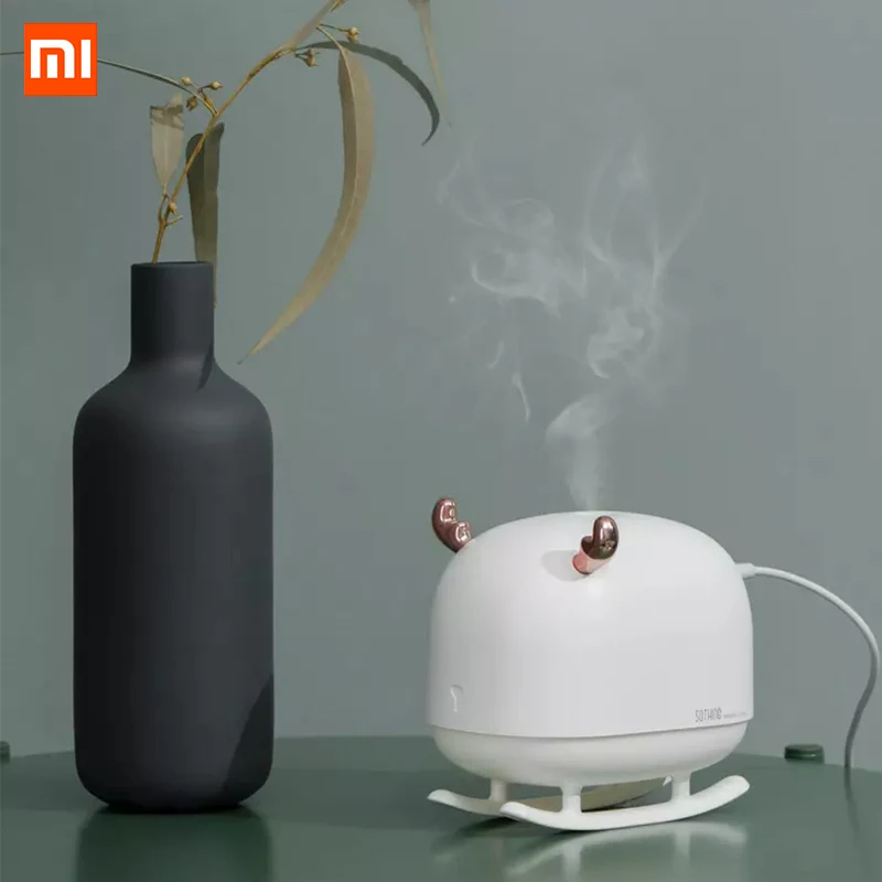Xiaomi mijia увлажнитель воздуха SOTHING DSHJ-H-009 260 мл светильник с оленем USB домашний увлажнитель воздуха очиститель воздуха атмосферный ночной Светильник