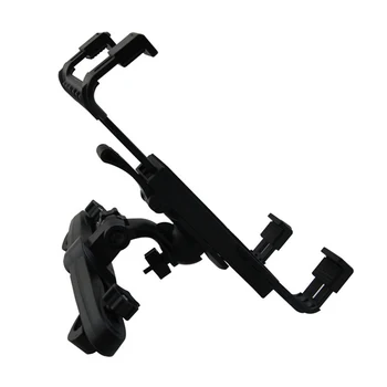 

Durable Black Easy Install Tablet Holder ABS Car Portable 360 Degree Rotation Clip On Anti Slip Headrest Support Universal Mount