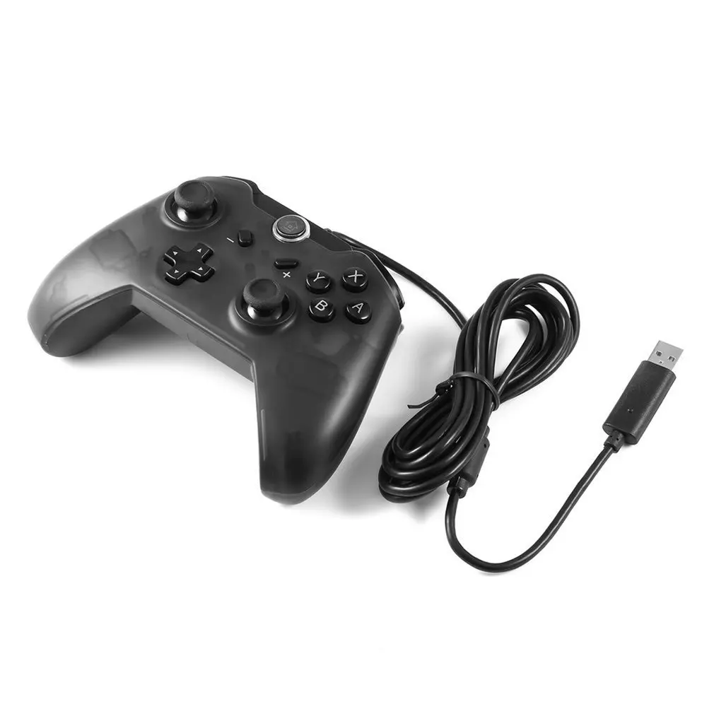 Модный игровой контроллер USB проводной игровой контроллер для переключения легко удерживать переключатель Проводная ручка Совместимость для хоста переключателя