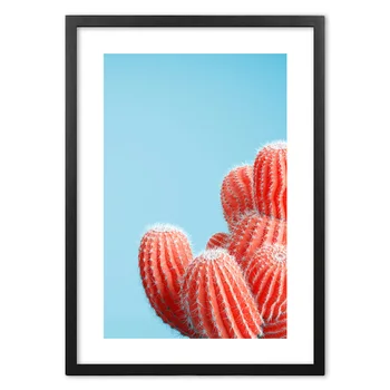 

Orange Plant Cactus Nordic Posters And Prints Wall Art Paper Painting Wall Pictures For Living Room Home Decor