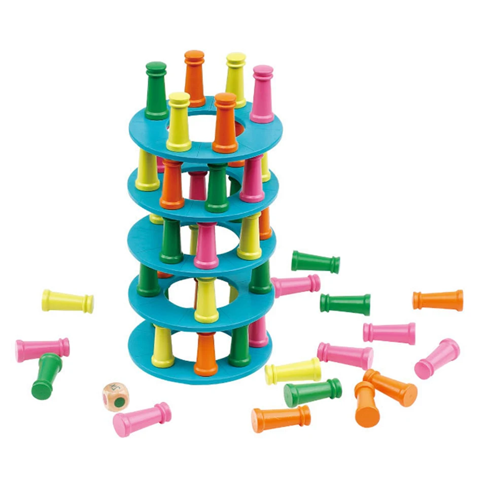 tower building toys
