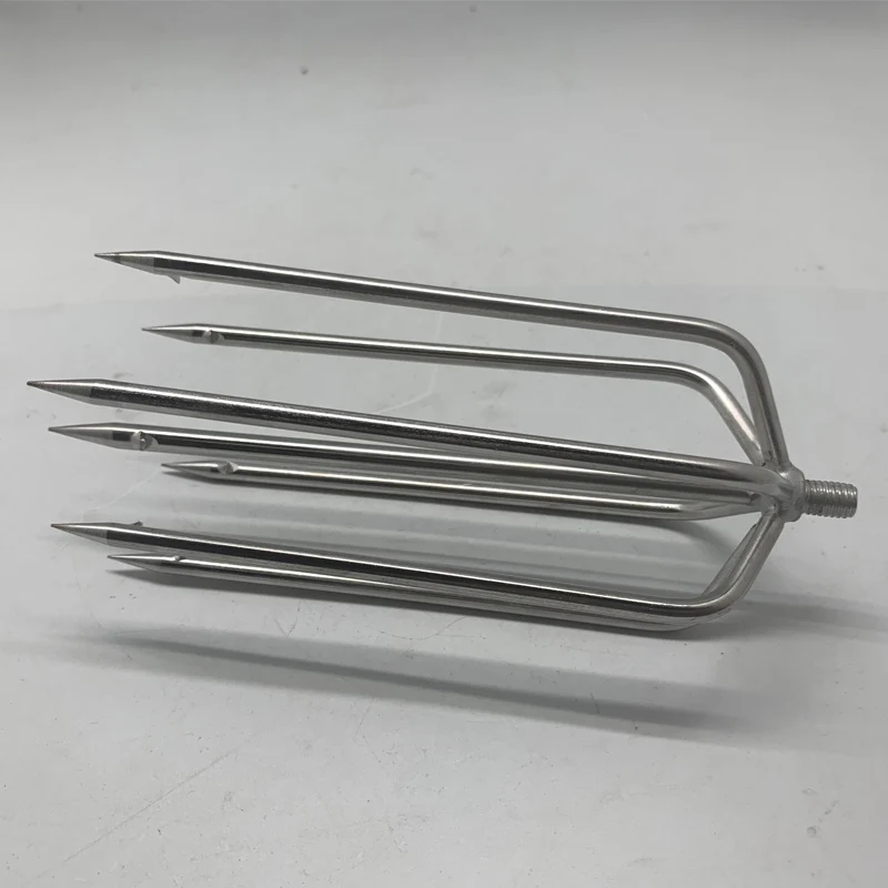 Topline Tackle нержавеющий крюк Harpon Spear Fishe Pole Аксессуары для рыбалки вилка гарпун 7