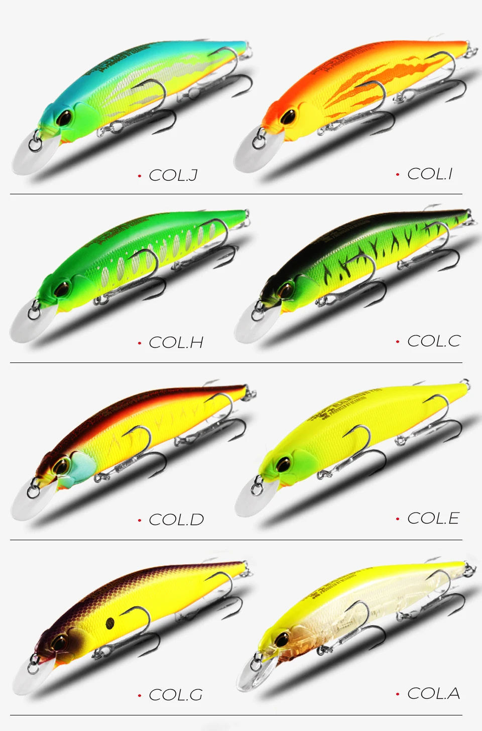 Bearking 12cm 18g Neue Ankunft Heißer Verkauf SP Minnow Fest Angeln Köder Köder hot Angelgerät Künstliche Lockt kurbel Köder – Detail 10