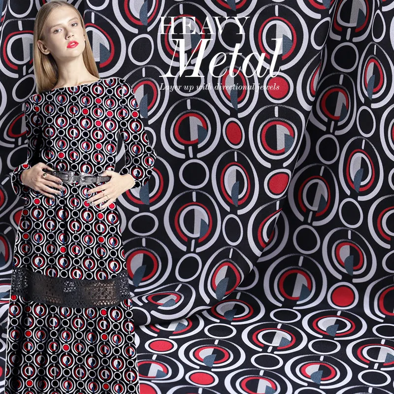 114 см широкая натуральная шелковая ткань метр 16 мм цифровой струйный Шелковый крепдешин рубашка из ткани платье ткань оптом шелковая ткань