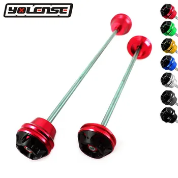 

For YAMAHA MT-09 MT09 FZ-09 FZ09 MT-07 FZ-07 MT 07 09 2014-2019 Motorcycle Front & Rear Axle Fork Crash Sliders Wheel Protector