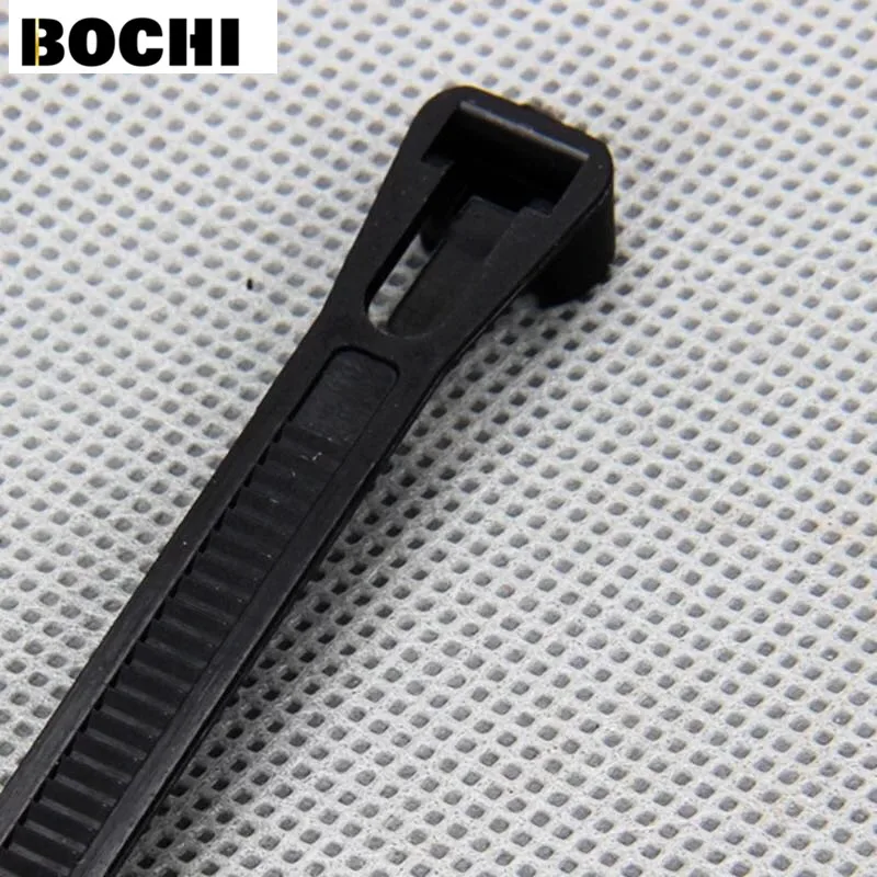 

100pcs BLACK 8*100-450mm xintylink releasable Nylon Cable ties Network Plastic Cable Wire Organiser reusable Zip Tie Cord Strap