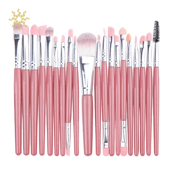 

20pcs/Set Makeup Brush Set Women Cosmetic Makeup Brush Set for Eyeshadow Foundation Blusher Concealer Face Brushes for Eyes