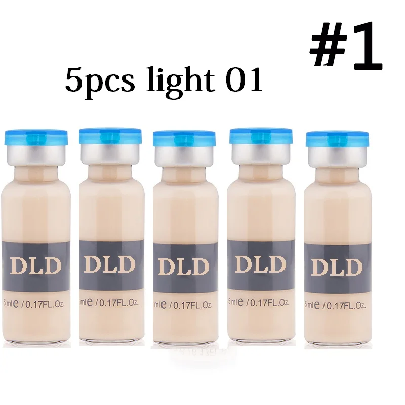 5pcs other1 2 шт. корейский BB крем Dermewhite bb сыворотка бустер стартовый набор с BB крем-основа Niacinamide Дерма ручка анти-пигмент осветление - Цвет: 5pcs other1