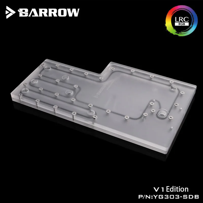 Акриловая доска Barrow в качестве Водного Канала для WIN 303 / 305 чехол компьютера