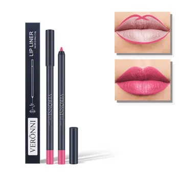 

Mousse texture Ladies' lip Lipstick Pencil Matte Brand Waterproof Lip Pen Professional High Pigment Lipstick Pencil