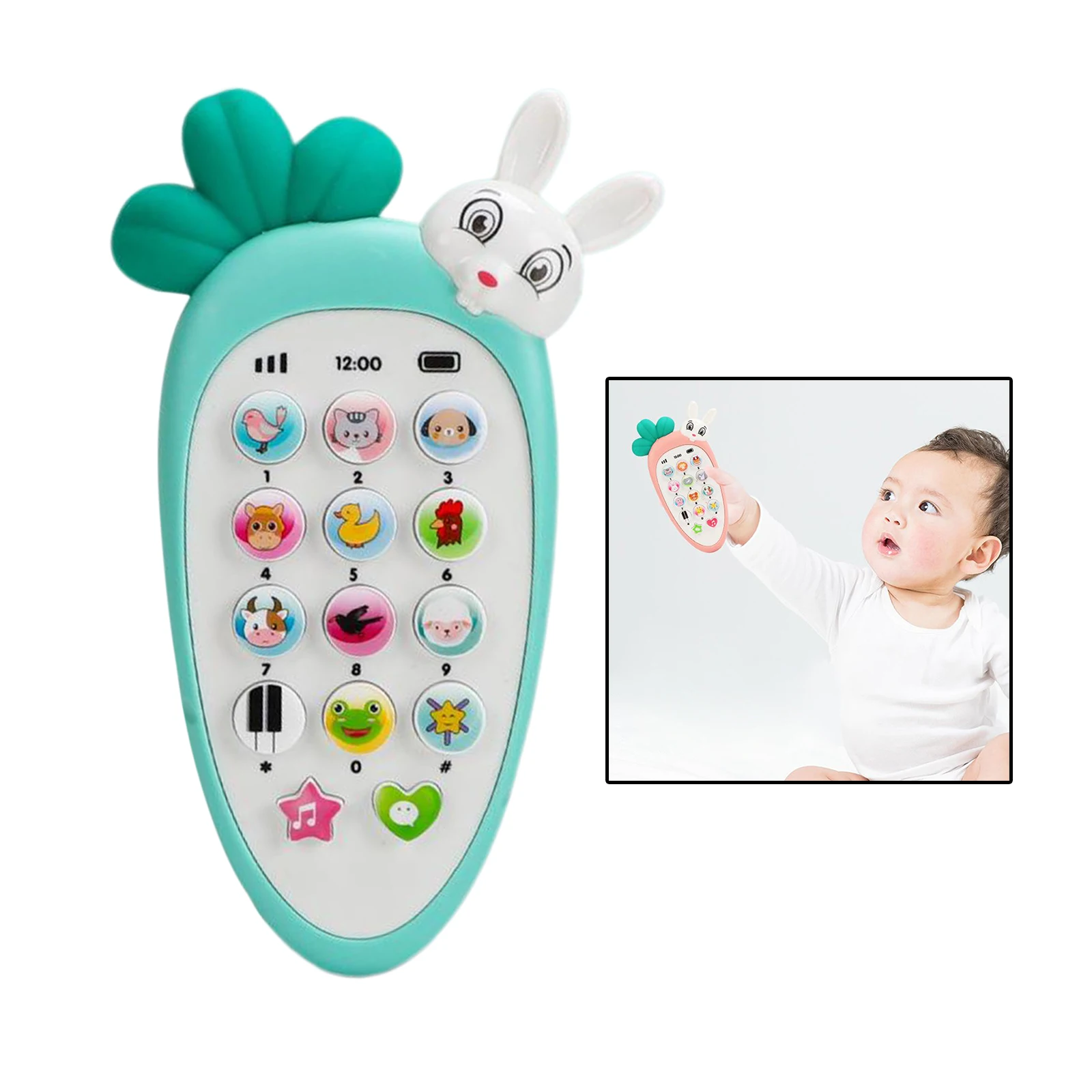 Kids Mobile Baby Phone Educational Cell Toys Boy Music Toddler Girl Toy Gift