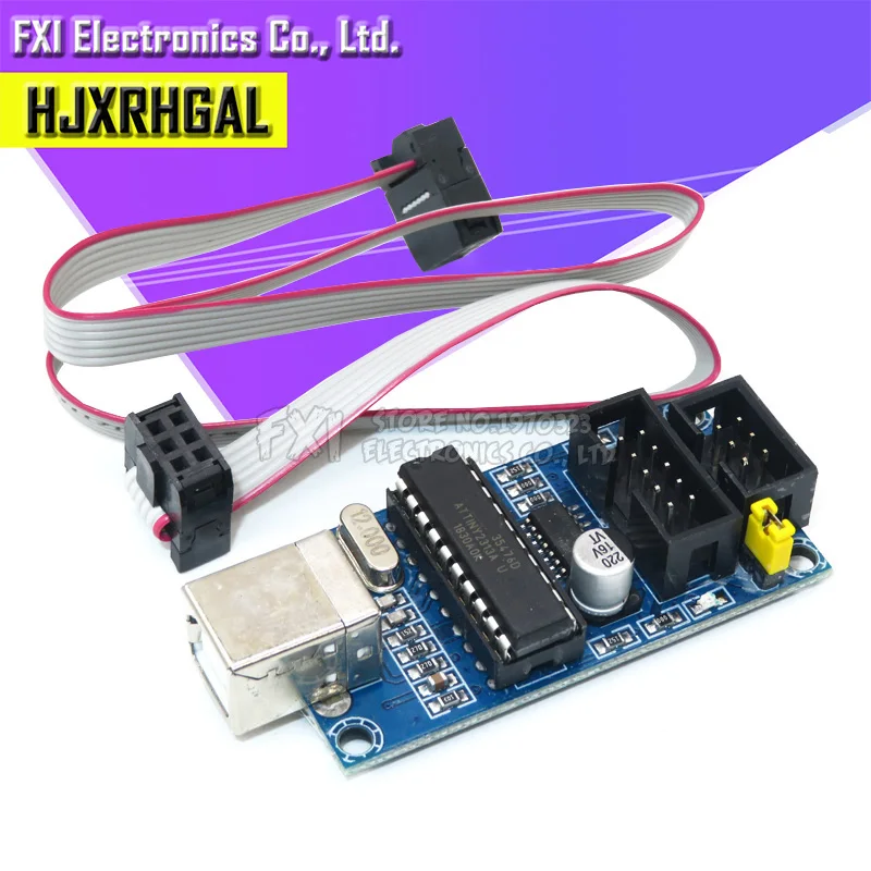 USBtinyISP AVR ISP программатор загрузчик для Arduino IDE Meag2560 UNO R3 с 10pin Кабель