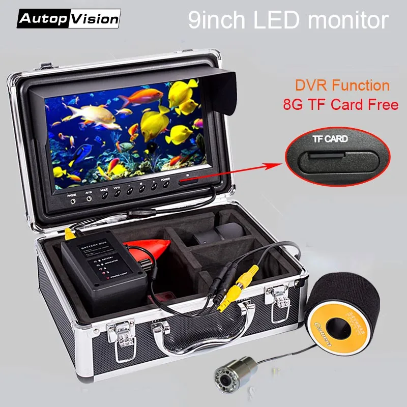 Free DHL WF39 visual high-definition DVR fish finder underwater fish finder camera professional tool for fishing enthusiasts