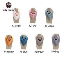 Хлопчатобумажная бандана, нагрудники, детский халат для кормления, детские слюнявчики с героями мультфильмов, Слюнявчики, аксессуары для еды, мягкие детские вещи