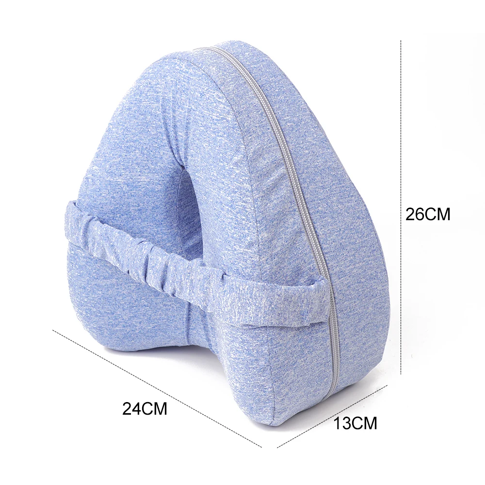 Orthopedic Pillow for Sleeping Memory Foam Leg Positioner Pillows Knee Support Cushion Between The Legs For Hip Pain Sciatica