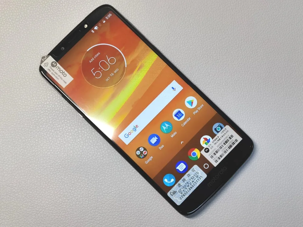 Мобильный телефон Motorola MOTO E5 Plus с глобальной прошивкой, 4G, 64G, Восьмиядерный процессор Snapdragon 430, 6,0 дюйма, отпечаток пальца, 5000 мАч