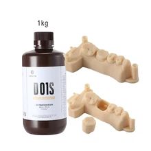 Resina uv 3d da resistência do risco da resina do modelo dental de resioned01s líquido para a resina anycúbica da resina de elegoo phrozen 3d