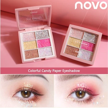 

NOVO Glitter Paste Candy Eyeshadow Flash Powder Eye Shadow Waterproof Eye Makeup