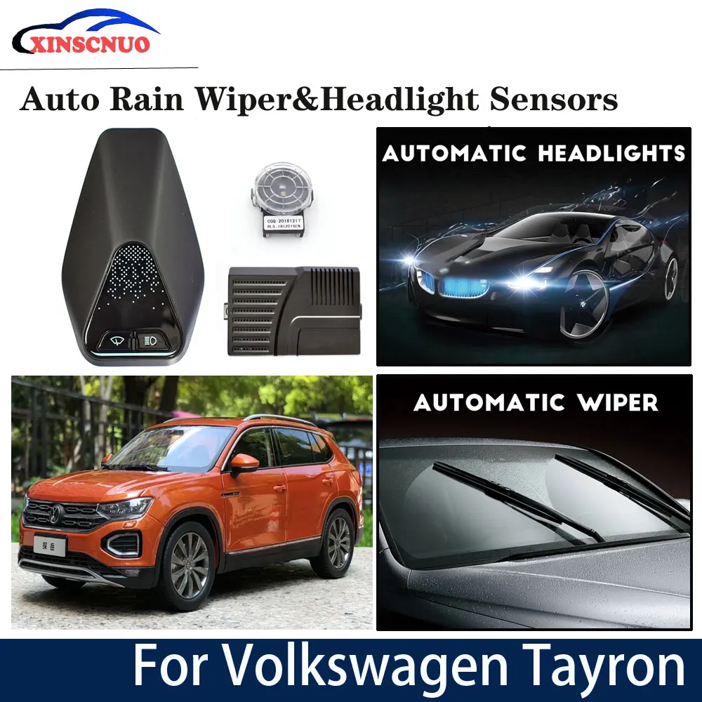 

Car smart wiper and headlight sensor For Volkswagen VW Tayron 2018-2019 Automatic driving assistant System