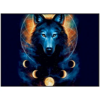 

Dream Catcher by JoJoesArt Round Beach Towel for Adults Microfiber Toalla Moon Eclipse Blanket Tassel Wolf Galaxy Tapestry