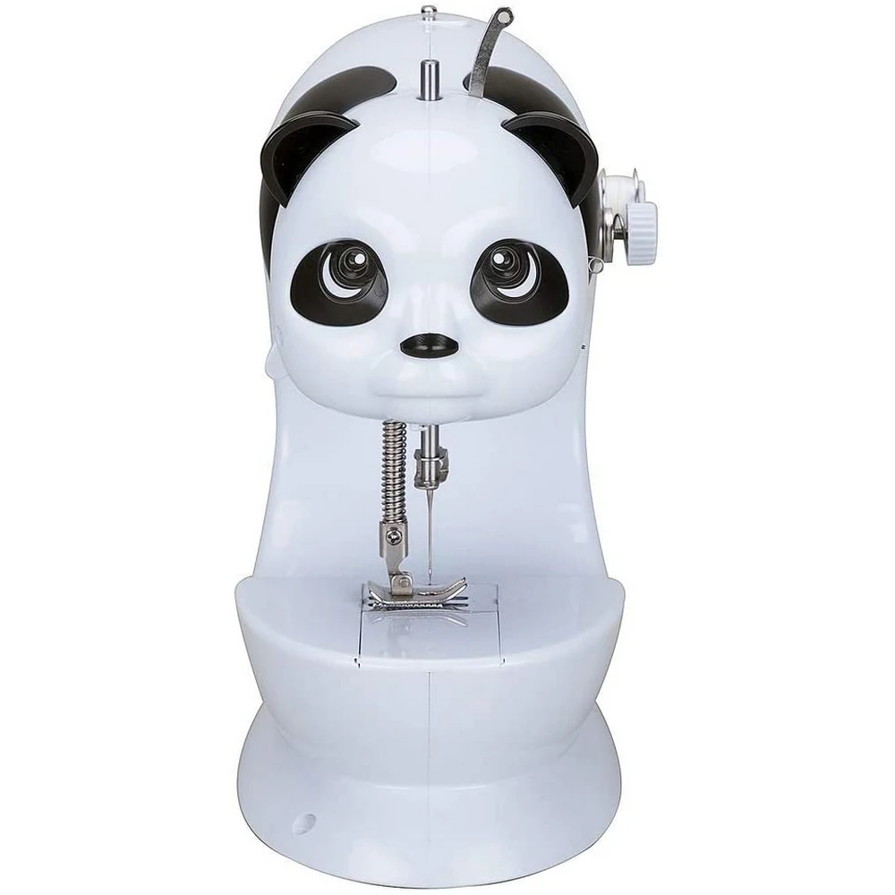 Швейная машина Panda швейная машинка с 4 батарейками типа АА двойной иглой