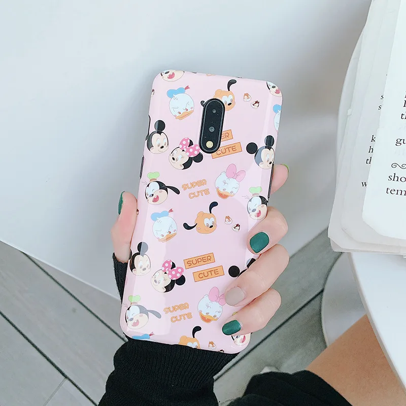 Чехлы для телефонов OnePlus 7 с изображением мультяшной головы, Мягкая матовая задняя крышка, Подарочные чехлы для телефонов one plus для Oneplus 7 Pro, задняя крышка - Цвет: 2