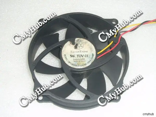 

For SilverStone SFC9225LU-12O DC12V 0.22AMP 95x95x25mm 3Pin 8Screws Hole PC Computer Cooling Fan