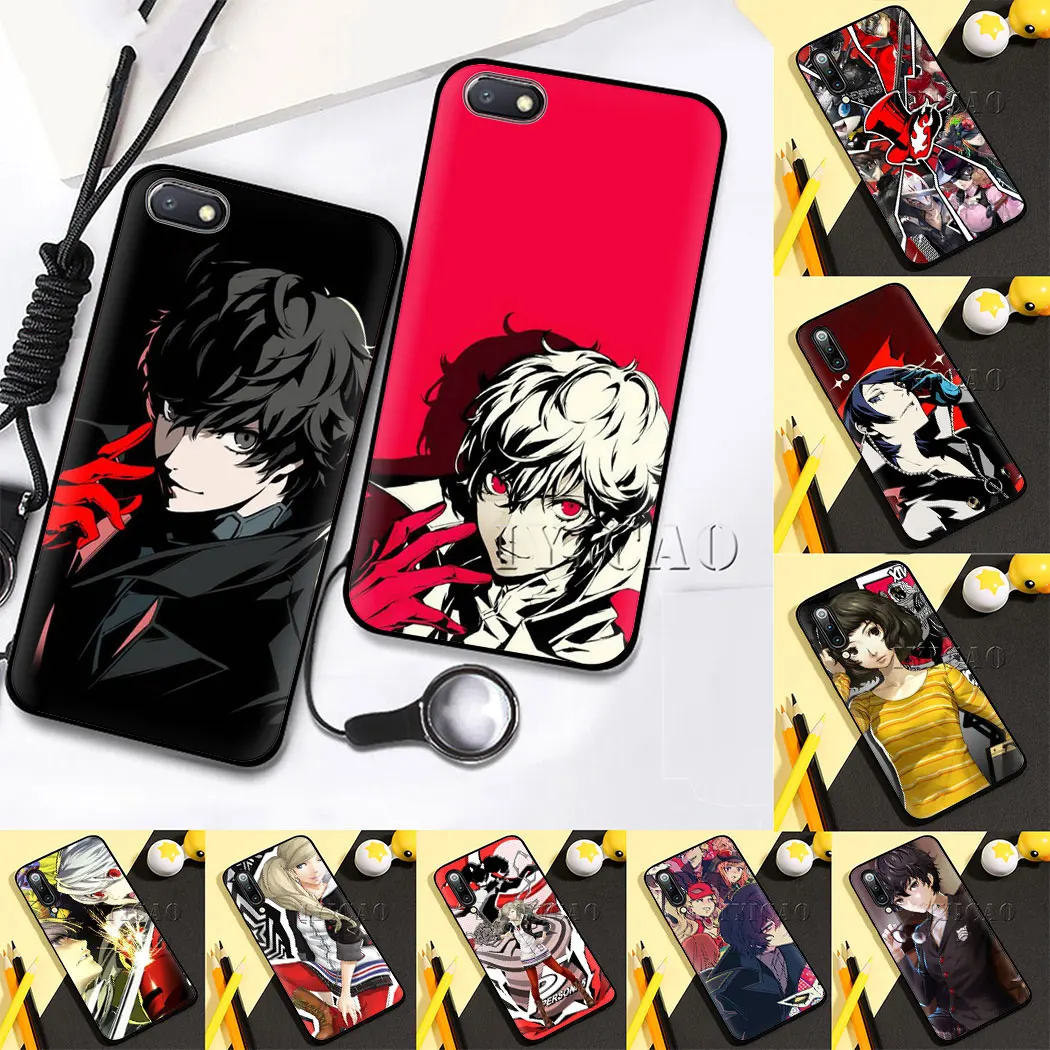 Persona 4 Arena Мягкий силиконовый чехол для Xiaomi Redmi 5 6 7 4A 5A 7A 8A 4X 6A Plus S2 Go K20 Pro | Мобильные