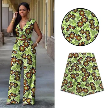

Real African Wax Wax Print African Ankara Fabric Wax Print African Yellow Fabric Wax Print Wax Fabric For Women Dress 6ayrds