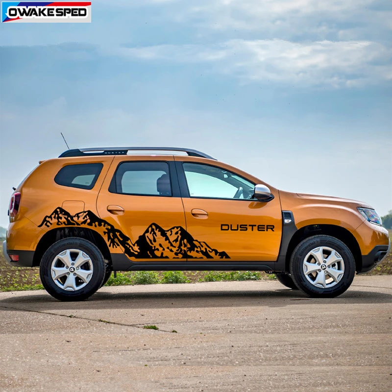 Grafica Set Adesivi Per Fiesta Strisce Decalcomanie Auto Fasce Laterali - Italia - Foto 2