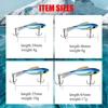 FISH KING-señuelos de pesca en hielo 4g/8g1 0g/17g, 1 unidad, cebo de invierno, señuelo duro equilibrador para pesca, cebos de plomo, Jigging ► Foto 3/6